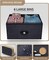 Sorbus 6 Drawers Dresser- Storage Unit with Steel Frame, Wood Top, Fabric Bins - for Bedroom, Closet, Office and more